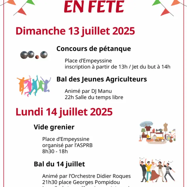 Fête nationale du 14 juillet_Pleaux