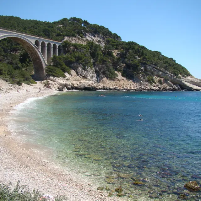 Calanque des eaux salées