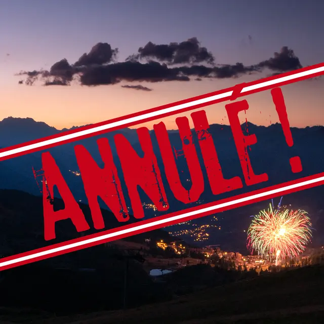 Feu d'artifice_Risoul annulé