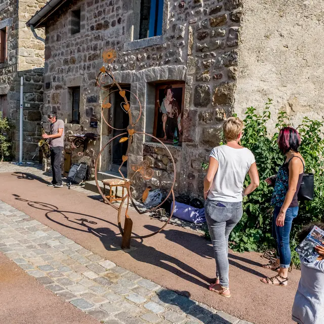Ouverture des ateliers d'artistes à Marols 42560