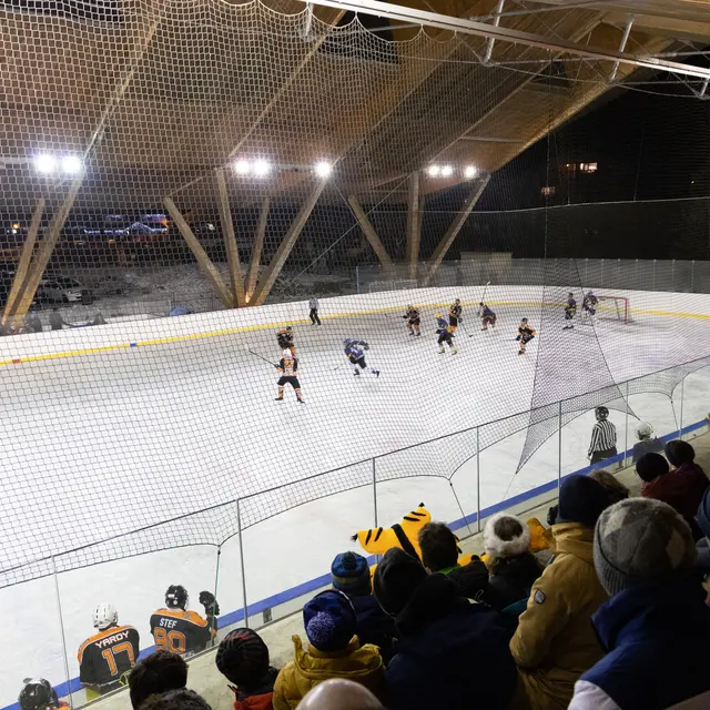 Match de hockey : les Lynx de Samoëns vs les Pingouins de Morzine_Samoëns