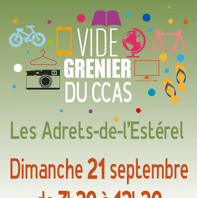 VIDE GRENIER DU C.C.A.S_Les Adrets-de-l'Estérel