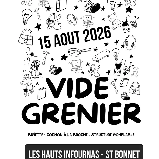 vide grenier des Infournas_Saint-Bonnet-en-Champsaur