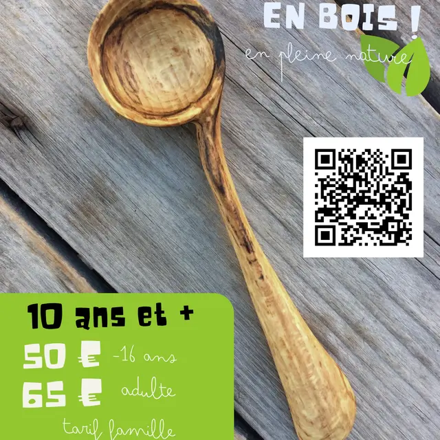Fabrique ta cuillère en bois !_Villard-de-Lans