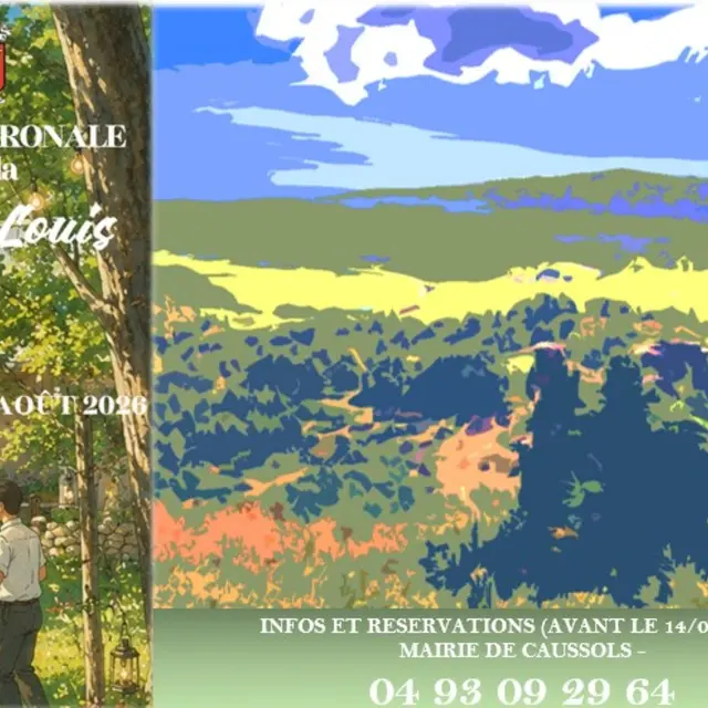 Fête patronale La Saint Louis de Caussols_Caussols