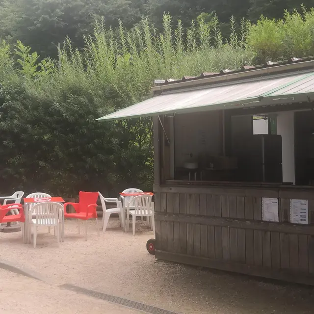 Vue sur le restaurant