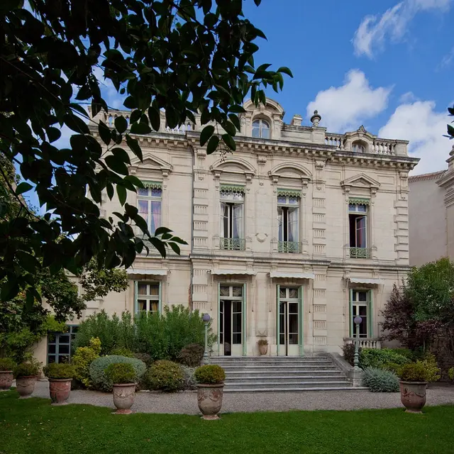 Musée Louis Vouland - façade jardin