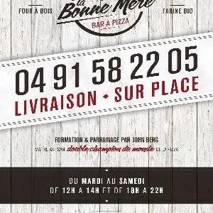 Pizzeria La Bonne Mere Marseille