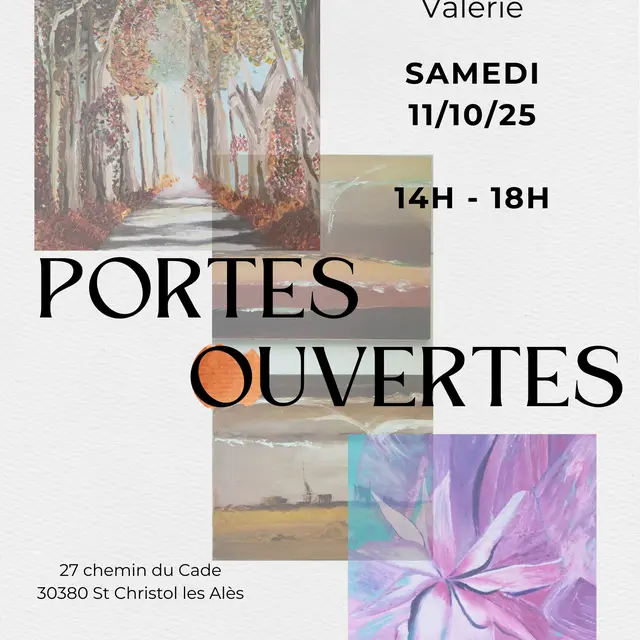 Journée portes ouvertes atelier de Valérie_Saint-Christol-lès-Alès