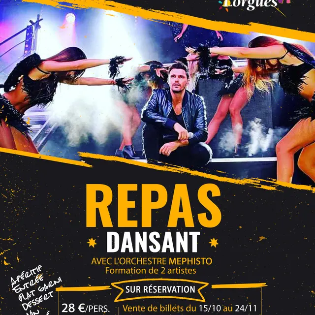 Repas Dansant - Téléthon_Lorgues