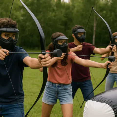 L'Archery Tag Génération Ados_Le Cannet