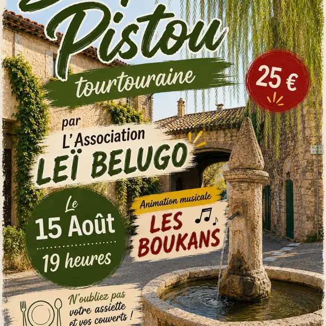 Soupe au pistou à Tourtour