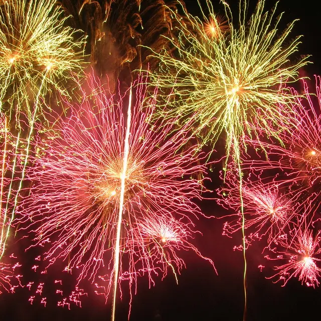 Grand feu d'artifice