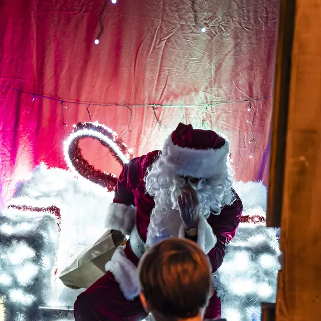 Viens rendre visite au Père Noël