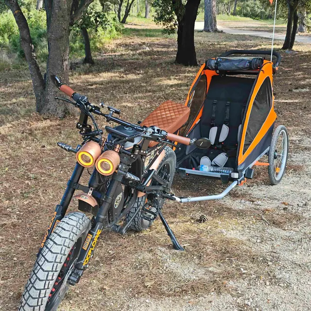 Bike avec remorque