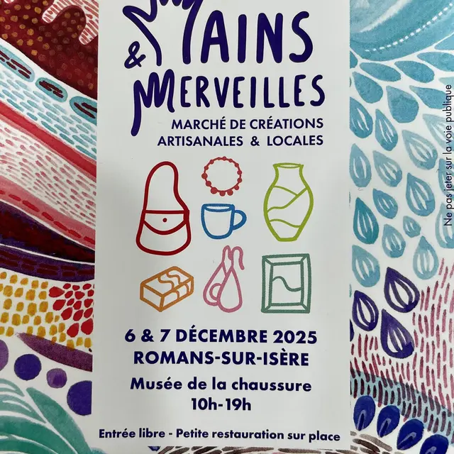 Mains et merveilles - Marché de créateurs et artisans_Romans-sur-Isère