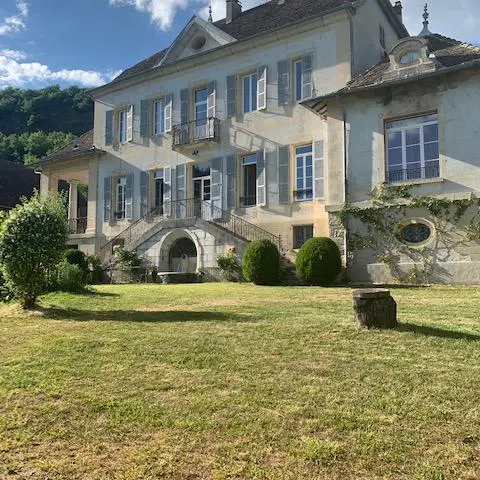 Vue façade Gîte 