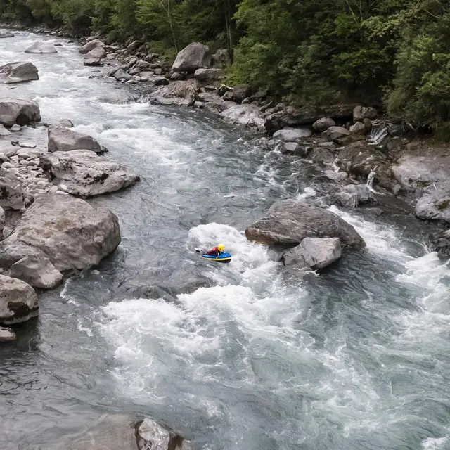 Championnat de France de descente de Nage en Eau Vive à Barcelonnette
