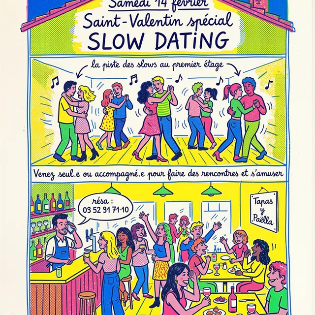 Saint-Valentin spécial slow dating_Arles
