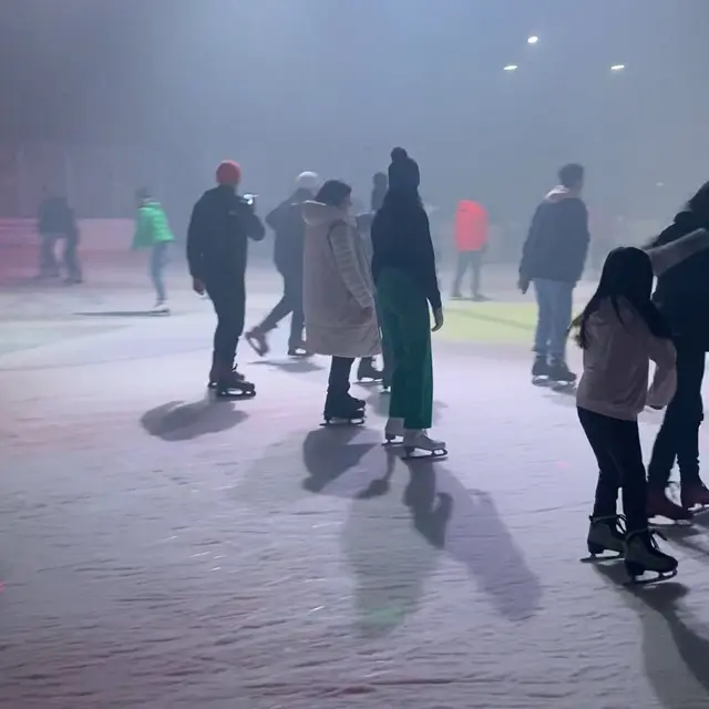 Nocturne patinoire_Villard-de-Lans