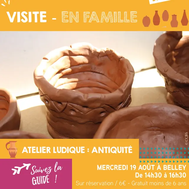 Les ateliers ludiques de l'Office de Tourisme Au fil de l'histoire