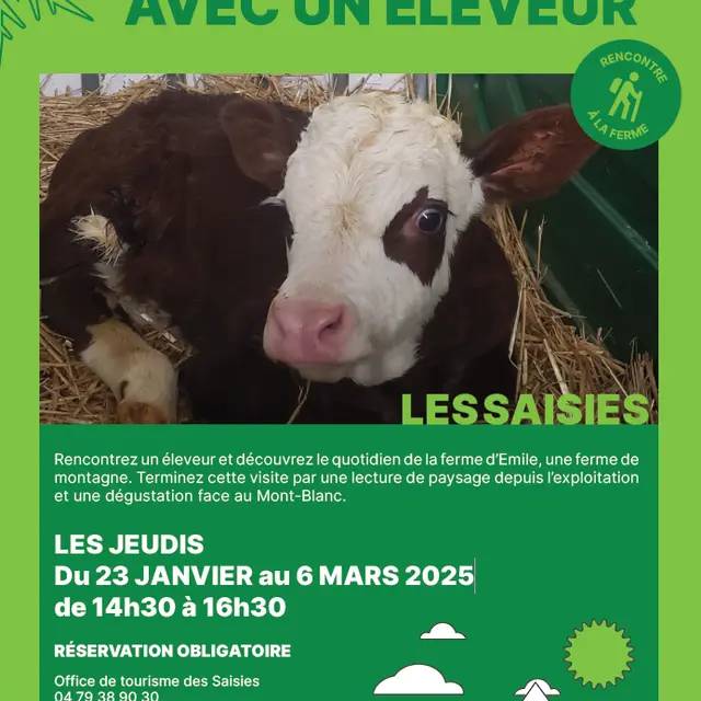 Rencontre avec un éleveur_Les Saisies