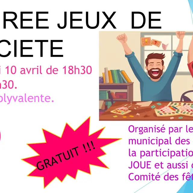 Soirée de jeux de Société à La Tour d'Aigues_La Tour-d'Aigues