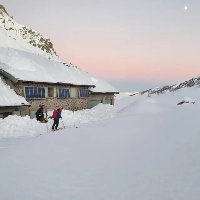 Refuge des Merveilles, hiver_Tende