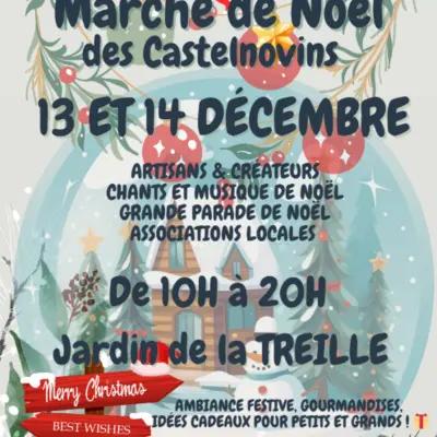 Marché de Noêl des Castelnovins_Châteauneuf-de-Gadagne