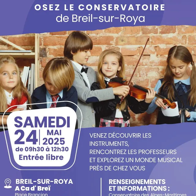 Matinée découverte : Osez le conservatoire_Breil-sur-Roya