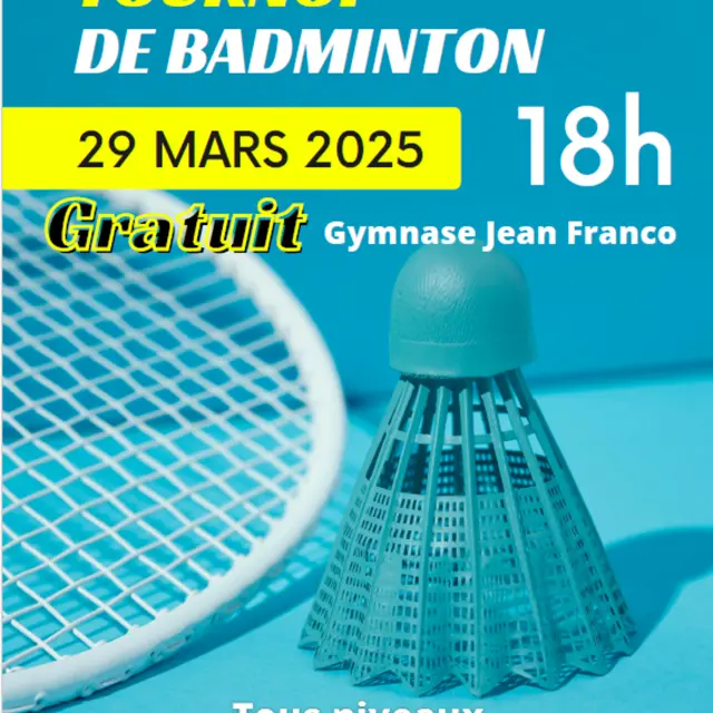 Tournoi de badminton_Saint-Étienne-de-Tinée