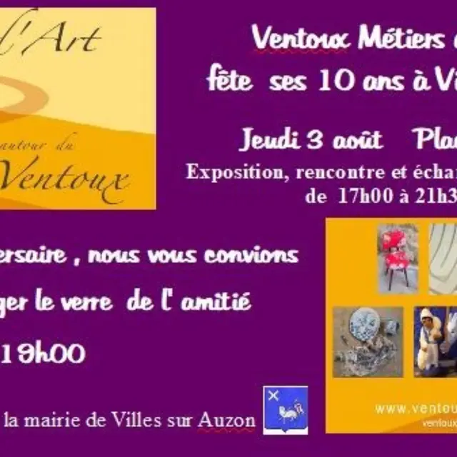 Ventoux Métiers d'Art fête ses 10 ans