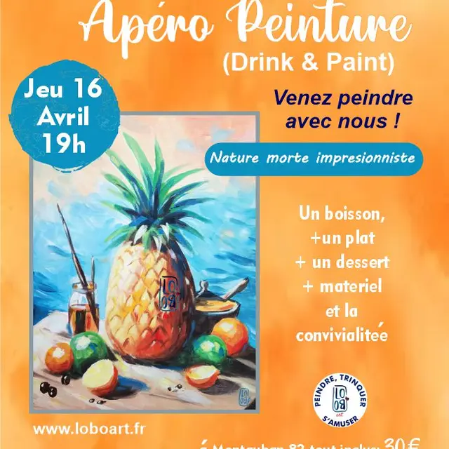 Drink & Paint Nature morte