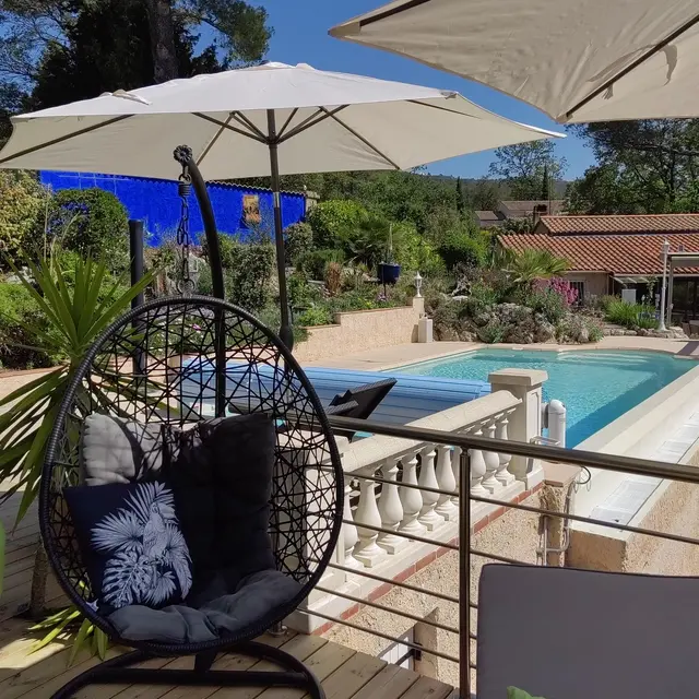 Villa Bayarde - vue piscine