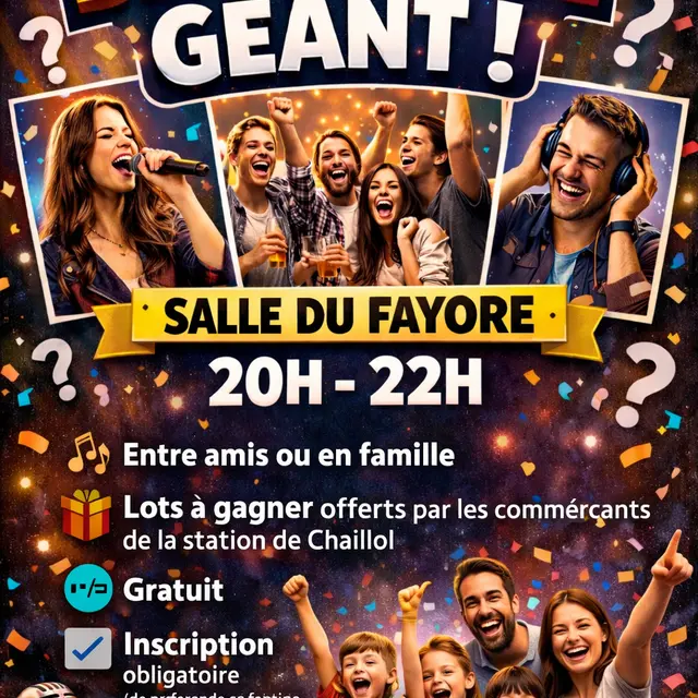 Blind Test Géant !_Saint-Michel-de-Chaillol