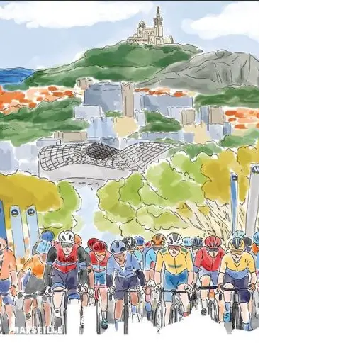 Le Grand Prix Cycliste La Marseillaise (GPLM) 48e édition_Marseille