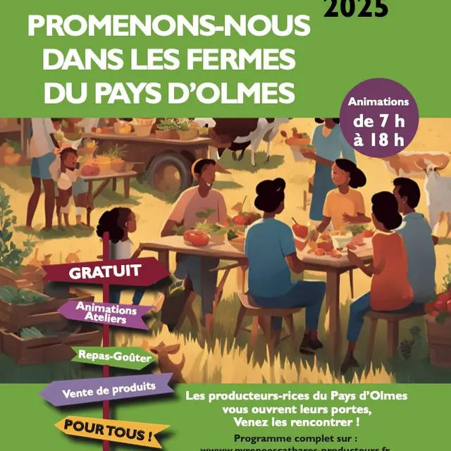 Promenons-nous dans les fermes du pays d'Olmes_Lavelanet