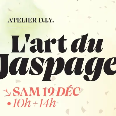 Atelier à la Mémo : l'art du jaspage_Montauban
