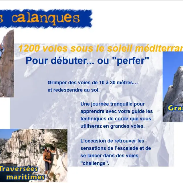 G2 Escalade calanques Marseille