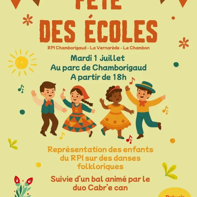 Fête des Écoles à Chamborigaud_Chamborigaud