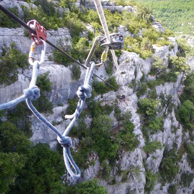 Parcours aventure avec Vertigo Verdon