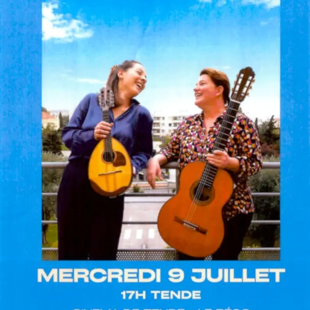 Concert en duo mandoline guitare_Tende