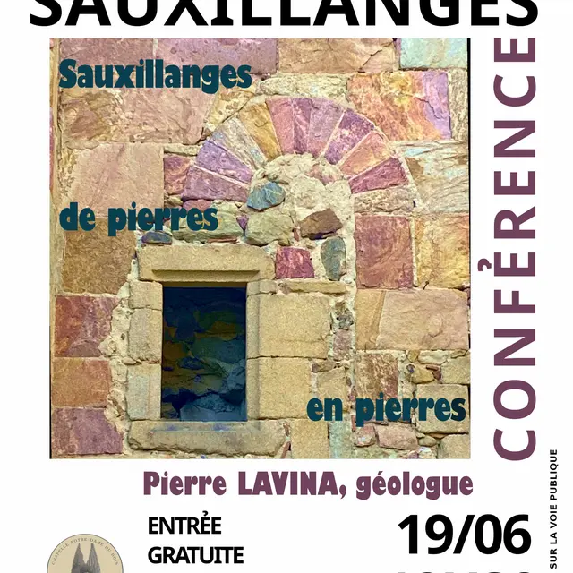 affiche conf Pierres en Pierres