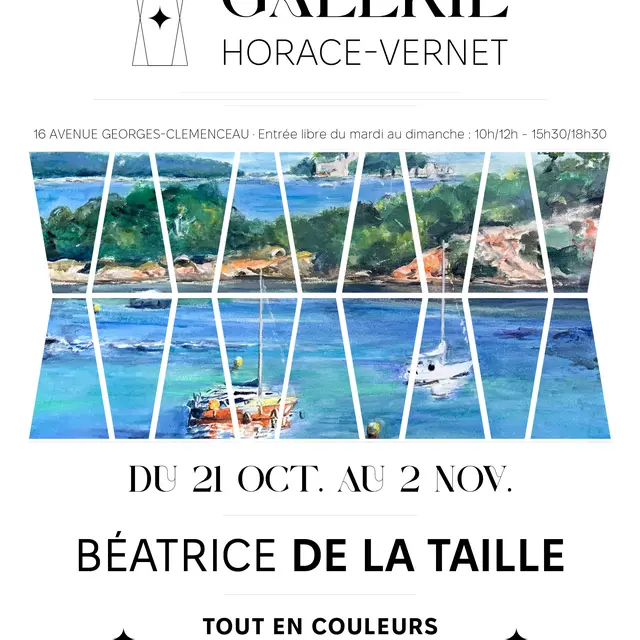 Exposition Tout en couleurs: Béatrice de la Taille_La Londe-les-Maures