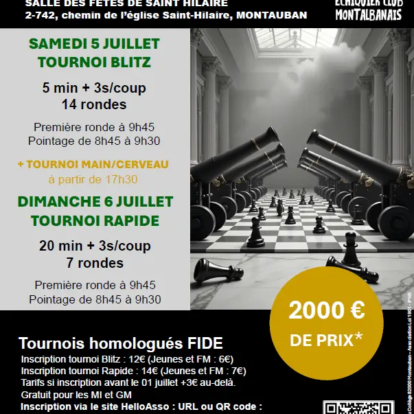 Tournois d'Echecs - 400 coups_Montauban