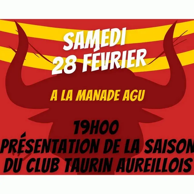 Présentation saison taurine 2026 - Club Taurin Aureillois 28.02.26