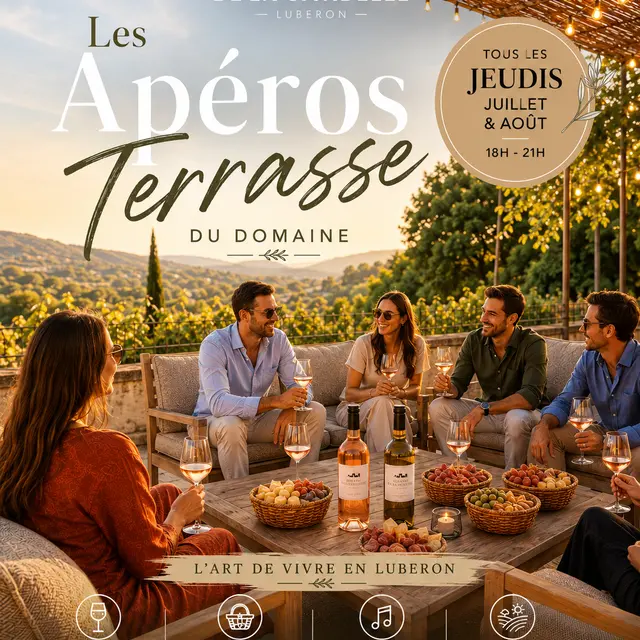 Affiche Apéros Terrasse La Citadelle