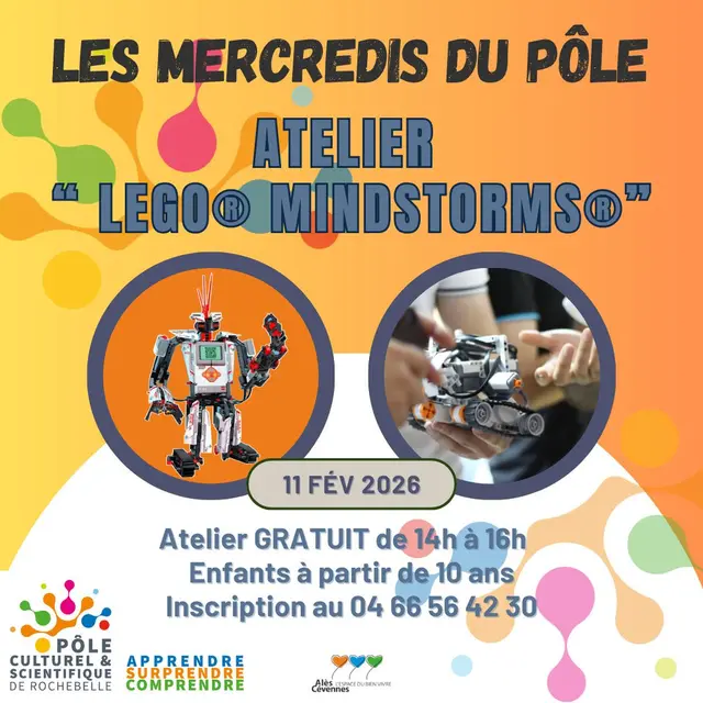 Les Mercredis du Pôle - Atelier Lego® Mindstorm®