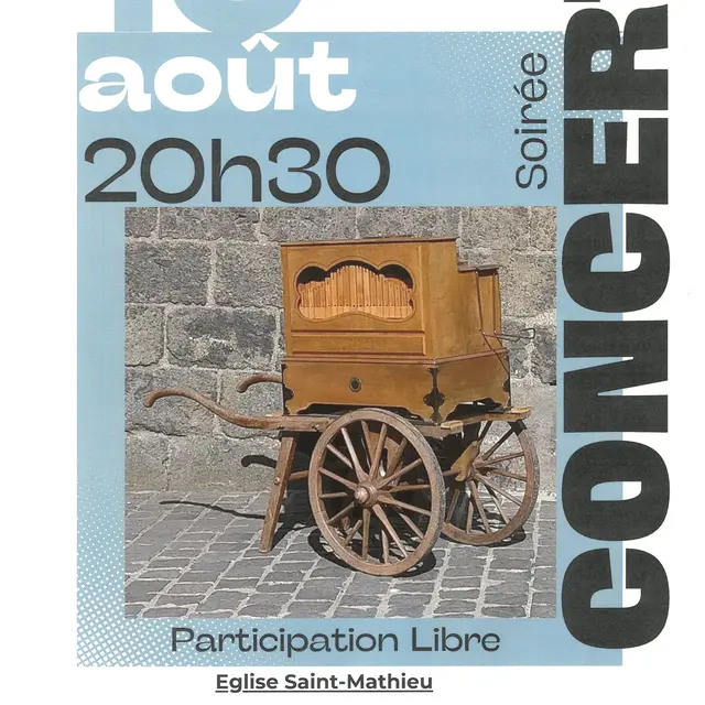 Concert orgue de barbarie_Salers