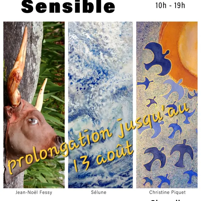 Exposition collective Trio sensible à la Chapelle des pénitents rouges_Saorge